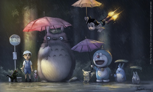 Giải trí với loạt ảnh chế Các bản thể của Totoro trong đa vũ trụ phim hoạt hình trông như thế nào? - Ảnh 14.