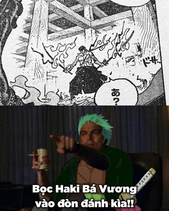 Zoro thức tỉnh Haki bá vương trở thành tâm điểm tranh cãi gay gắt và trào lưu chế ảnh trong cộng đồng One Piece - Ảnh 4.