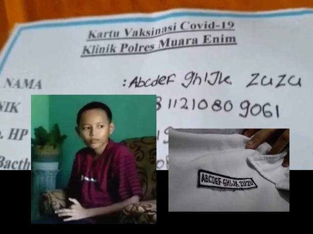 Cậu nhóc người Indonesia nổi tiếng nhờ tên riêng có một không hai ABCDEF GHIJK - Ảnh 1.