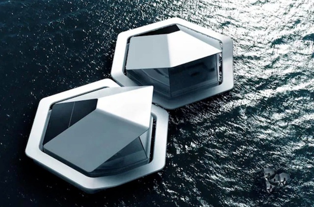 Ý tưởng nhà ở ‘Tokyo 2050’ của Sony hình dung con người sống trên những chiếc vỏ nổi ngoài biển - Ảnh 1.