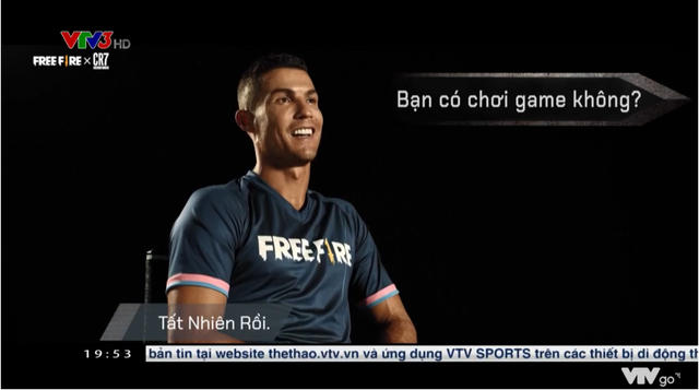 Sốc với số tiền Garena phải trả cho Ronaldo để lên cả Thời sự VTV phát ngôn điều không tưởng về Free Fire - Ảnh 1.