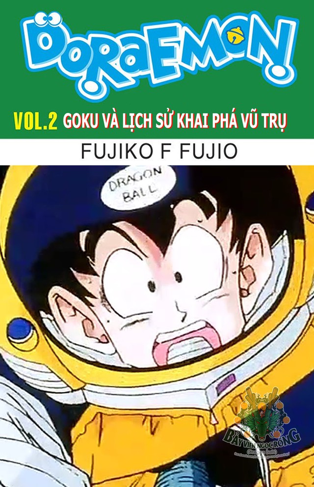 Khi tiêu đề truyện là Doraemon nhưng nội dung lại về Goku và các nhân vật Dragon Ball thì sẽ thế nào? - Ảnh 2.