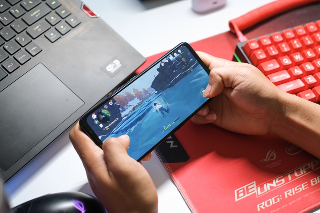 ASUS ROG Phone 5s - Điện thoại gaming cấu hình khủng long: 16GB RAM, màn hình AMOLED 144HZ - Ảnh 6.