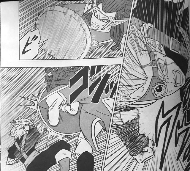 Dragon Ball Super chap 79 hé lộ cuộc chiến gay cấn giữa hai kẻ cùng được rồng thần ban cho sức mạnh - Ảnh 10.