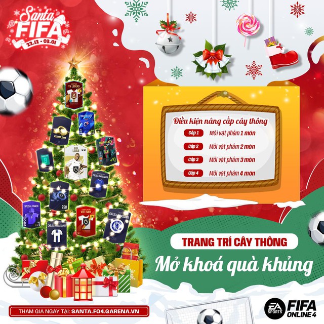 Đón nhận bão quà và cổ vũ đội tuyển Việt Nam cùng sự kiện giáng sinh đến từ FIFA Online 4 - Ảnh 3.