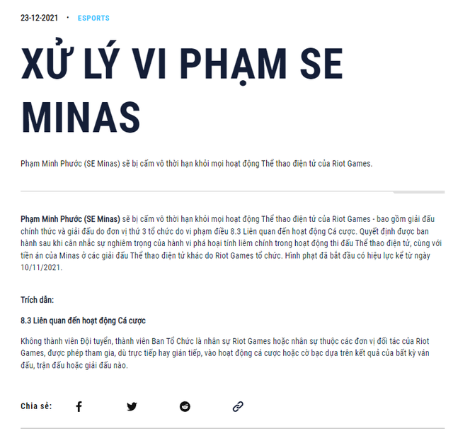 Trong một mùa giải 2021, 2 tuyển thủ SE bị global ban: Môi trường chuyên nghiệp không có chỗ cho sống bằng tình cảm - Ảnh 6.