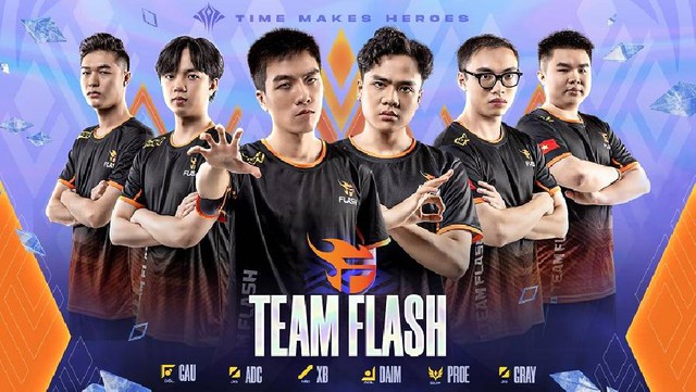 Loay hoay tìm cơ hội ở AIC 2021, Team Flash “thua đau”, BLV nổi tiếng cũng phải bất lực, câm nín khi bàn về cửa đi tiếp - Ảnh 5.