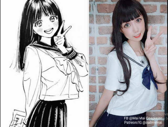 Anime chưa ra mắt, các fan đã thi nhau cosplay nữ waifu dễ thương Akebi trong siêu phẩm đầu năm 2022 - Ảnh 3.