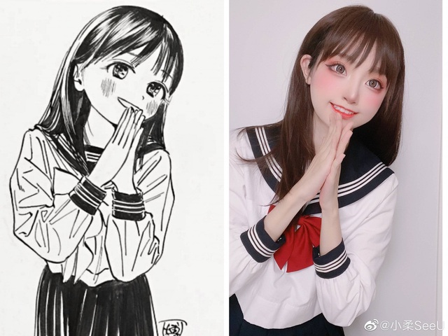 Anime chưa ra mắt, các fan đã thi nhau cosplay nữ waifu dễ thương Akebi trong siêu phẩm đầu năm 2022 - Ảnh 14.