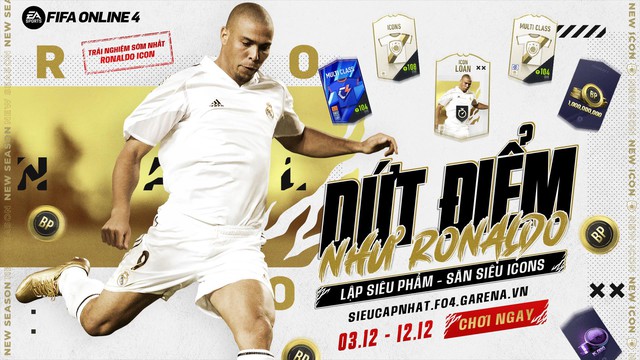 Ronaldo De Lima ấn định ngày tái xuất FIFA Online 4 - Triệu fan hâm mộ đứng ngồi không yên - Ảnh 4.