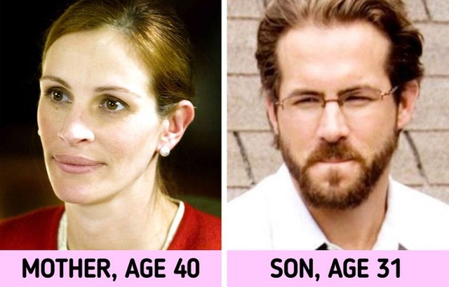 13 cặp diễn viên đóng vai cha mẹ và con cái trong phim bất chấp khoảng cách tuổi tác vô lý - Ảnh 8.