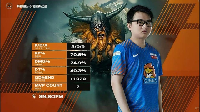 Giành cú đúp MVP giúp Suning chiến thắng dễ dàng, SofM được gọi là cơn ác mộng của LGD Gaming - Ảnh 3.