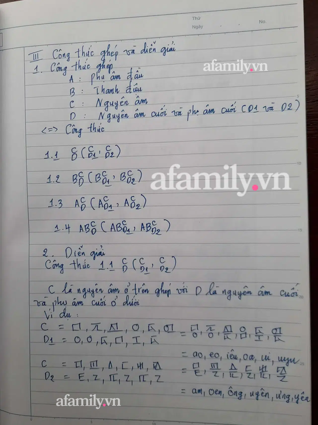 Những ngày cận Tết, tác giả Kiều Trường Lâm chính thức công bố công thức Chữ viết bảo mật 4.0, mong chữ mới được giảng dạy ở đại học vì tính thực tiễn - Ảnh 4.