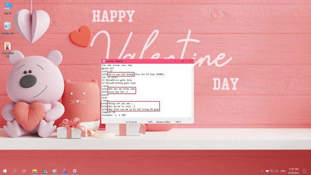 Mẹo tỏ tình crush đậm chất công nghệ bằng Notepad nhân dịp Valentine và cách xử lý khi bị từ chối - Ảnh 7.