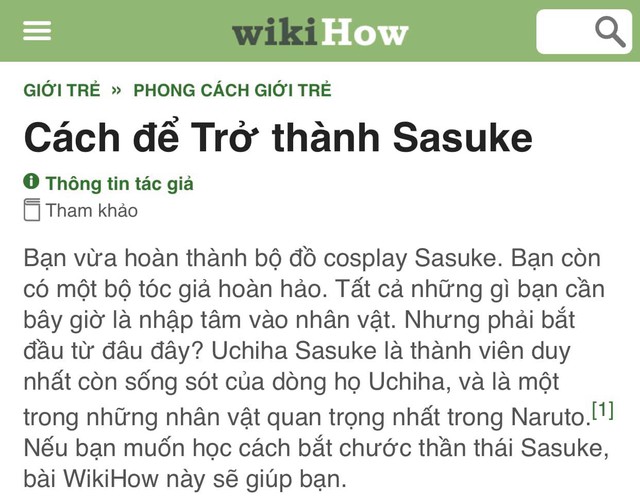 Bạn là wibu nhưng đã chán nản với bản thân? Hãy để WikiHow hướng dẫn bạn cách trở thành Sasuke - Ảnh 1.