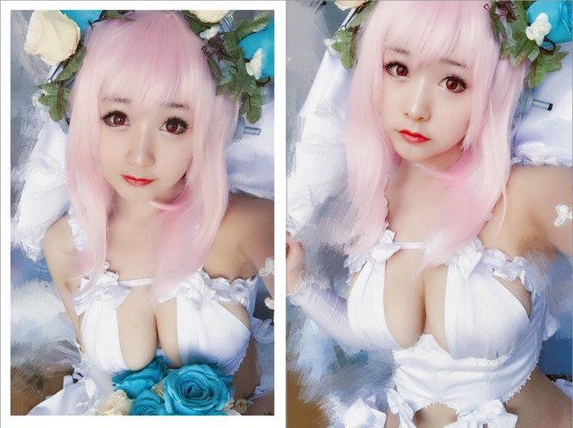 Sướng hết cả mắt với cosplay Super Sonico cực gợi cảm ngoài đời thực - Ảnh 10.