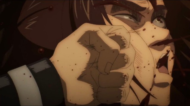 Attack on Titan Ss4: Hết Mikasa, Armin giờ đây đến cảnh Gabi bị đấm vỡ mồm trở thành khoảnh khắc tấu hài cực mạnh - Ảnh 3.