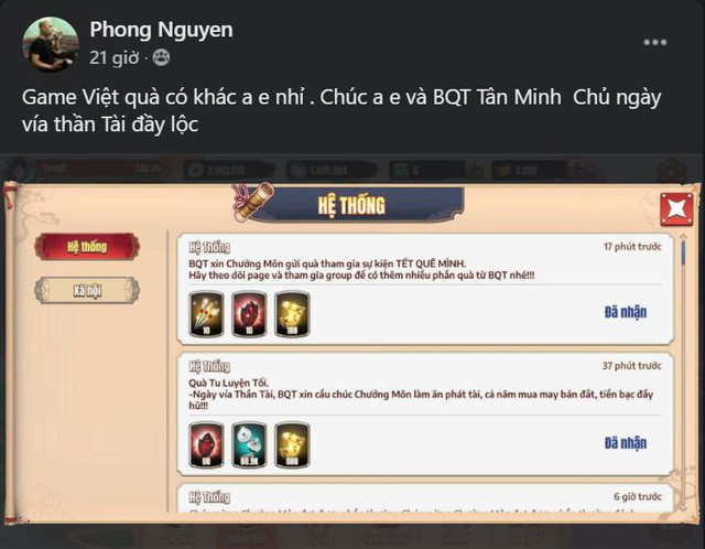 Game của người Việt quả nhiên khác bọt: Tân Minh Chủ tất tay 8 tỷ tiền quà, phát all server nhân ngày... Vía Thần Tài, mỗi người nhận được những gì? - Ảnh 7.