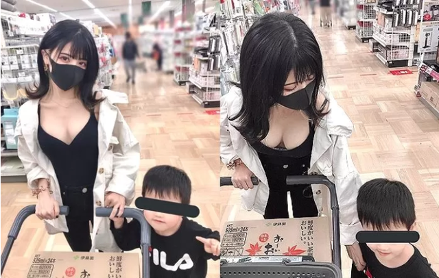 Bị chụp trộm trong siêu thị, cô gái xinh đẹp bất ngờ được CĐM chú ý, nổi như cồn dù chẳng lộ hết mặt - Ảnh 2.