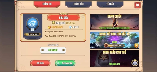 Vượt trội hoàn toàn, tính năng Bang Hội trong Tân Minh Chủ có thể sánh ngang với các game MMORPG - Ảnh 4.