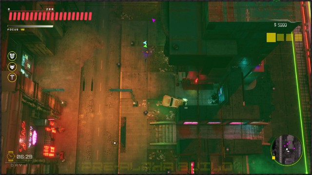 Xuất hiện tựa game kết hợp giữa Cyberpunk 2077 và GTA 2, cho phép game thủ thoải mái phá làng phá xóm - Ảnh 3.