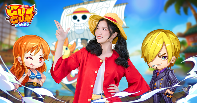 Cosplay thành Luffy phiên bản nữ, Suni Hạ Linh khiến cộng đồng Gun Gun Mobile thổn thức vì nhan sắc quá đỗi ngọt ngào! - Ảnh 4.