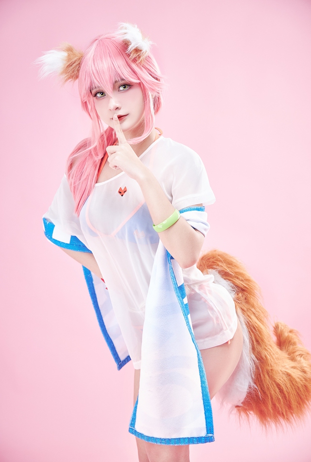 Ngột ngạt với vòng một căng tròn của cô nàng Tamamo-no-Mae qua bộ ảnh cosplay của nàng coser Việt - Ảnh 3.