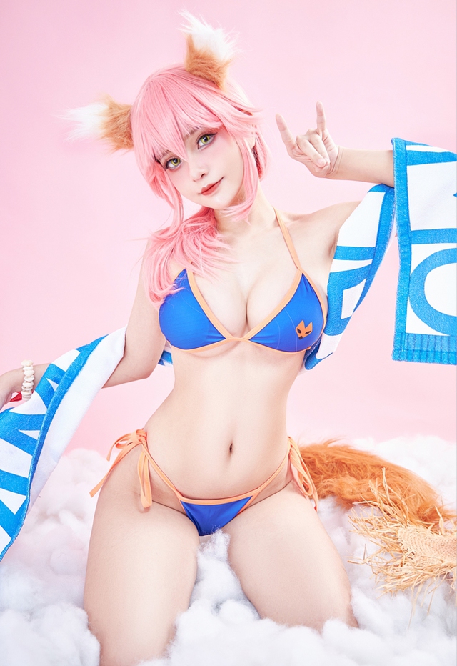 Ngột ngạt với vòng một căng tròn của cô nàng Tamamo-no-Mae qua bộ ảnh cosplay của nàng coser Việt - Ảnh 6.