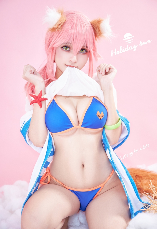 Ngột ngạt với vòng một căng tròn của cô nàng Tamamo-no-Mae qua bộ ảnh cosplay của nàng coser Việt - Ảnh 7.