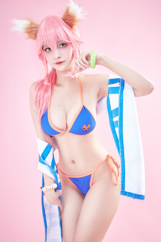 Ngột ngạt với vòng một căng tròn của cô nàng Tamamo-no-Mae qua bộ ảnh cosplay của nàng coser Việt - Ảnh 11.