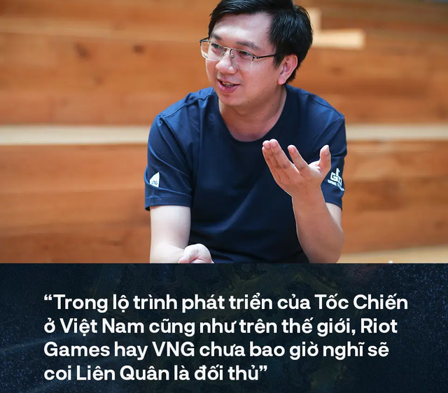 CĐM tranh cãi với phát ngôn của Giám đốc phát triển Tốc Chiến “VNG chưa bao giờ coi Liên Quân là đối thủ” - Ảnh 1. CĐM tranh cãi với phát ngôn của Giám đốc phát triển Tốc Chiến “VNG chưa bao giờ coi Liên Quân là đối thủ” - Ảnh 1.