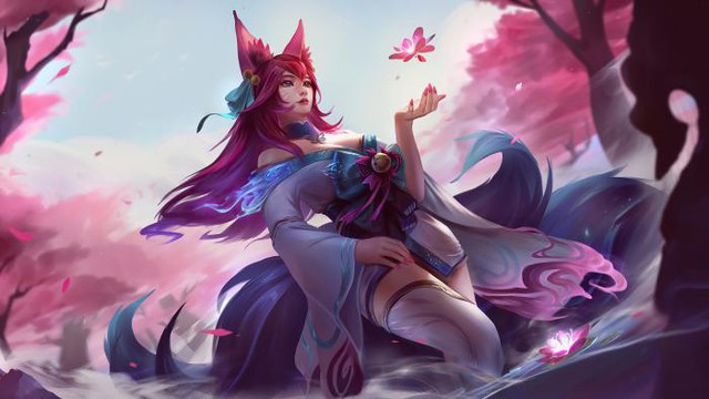 Ngất trên giàn quất với loạt ảnh cosplay Ahri Chiêu Hồn Thiên Hồ do mỹ nhân người Việt hóa thân - Ảnh 1.