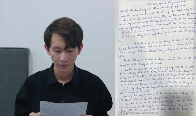 Sau khi bị VTV “cà khịa” cực gắt về thái độ xin lỗi, Thơ Nguyễn chứng tỏ thành ý bằng bức thư tay 520 chữ - Ảnh 2.