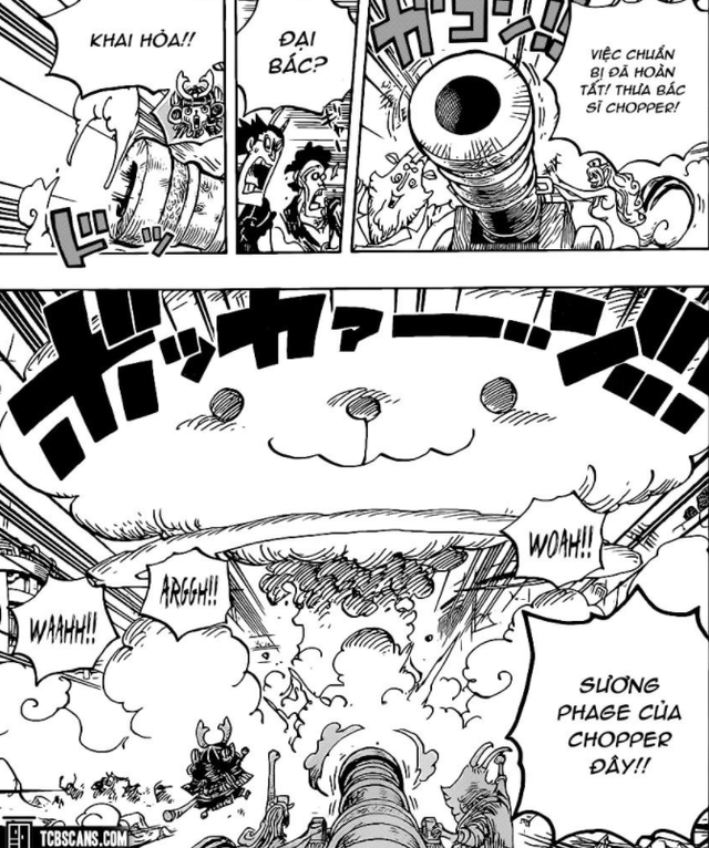 One Piece tiết lộ phương pháp Chopper dùng để chống lại dịch bệnh Băng Quỷ của Queen - Ảnh 2.
