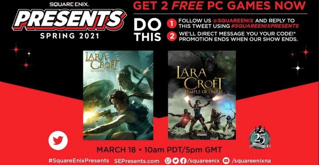 Square Enix đang tặng miễn phí hai tựa game Lara Croft cực hay cho game thủ - Ảnh 1.