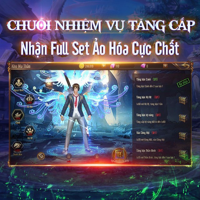 Vương Thần Mobile ra mắt ngày mai 3/3, tặng 1 phát 9 loại ưu đãi, đăng nhập là có vốn làm ăn - Ảnh 6.