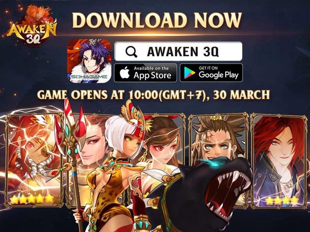 Game thủ đã có thể tải về Awaken 3Q - Game chiến thuật Tam Quốc phát hành Global, phong cách Hàn / Nhật cực hack não - Ảnh 1.