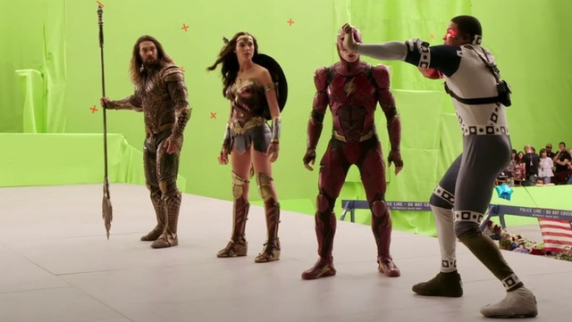 Hậu trường Justice League: Các siêu anh hùng nhà DC sẽ như thế nào khi chưa qua xử lý CGI và kỹ xảo điện ảnh? - Ảnh 9.