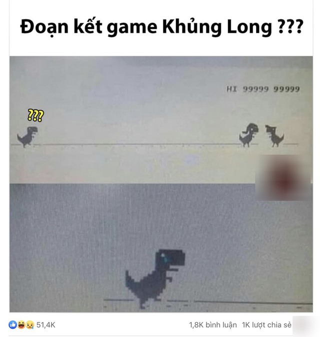 Xôn xao cái kết siêu buồn thảm của tựa game Khủng long mất mạng: Cắm đầu chạy để rồi cũng bị cắm sừng thôi? - Ảnh 2.