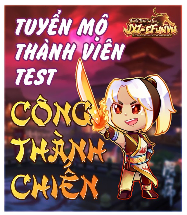 Hưởng ứng lời kêu gọi, hàng ngàn game thủ háo hức test tính năng Công Thành Chiến của Jx1 EfunVN Huyền Thoại Võ Lâm - Ảnh 1.