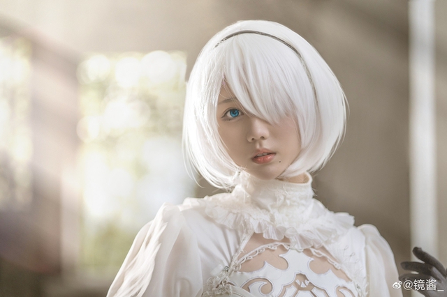 Cùng chiêm ngưỡng cô nàng cosplay 2B khoác lên mình bộ cánh trắng tinh khôi, thiên thần là đây chứ đâu - Ảnh 1. Cùng chiêm ngưỡng cô nàng cosplay 2B khoác lên mình bộ cánh trắng tinh khôi, thiên thần là đây chứ đâu - Ảnh 1.