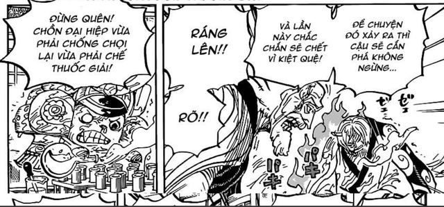 Giả thuyết One Piece 1007: Chopper bào chế thành công thuốc giải giúp cụ Hyogoro trở lại bón hành cho Queen? - Ảnh 2.