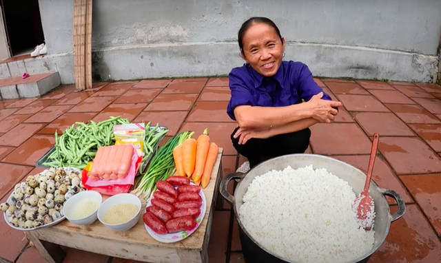 Bà Tân Vlog khiến CĐM ngán ngẩm với món Cơm rang trân châu mới, gọi một đằng chế biến một nẻo - Ảnh 2.