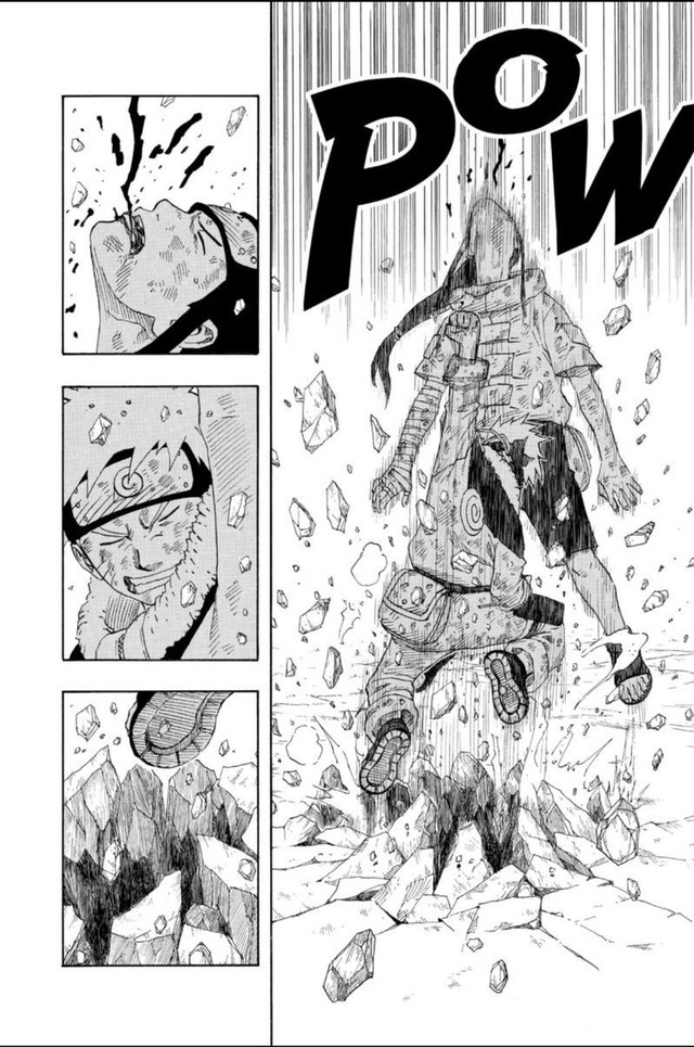 Ấn tượng với cú móc hàm của Luffy khiến Kaido gục ngã, các fan bỗng nhiên nhắc đến trận chiến trong Naruto - Ảnh 2.