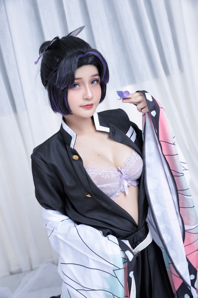 Kimetsu no Yaiba: Trùng trụ Shinobu qua màn hóa thân của nàng coser Việt, đẹp không để đâu cho hết - Ảnh 4.