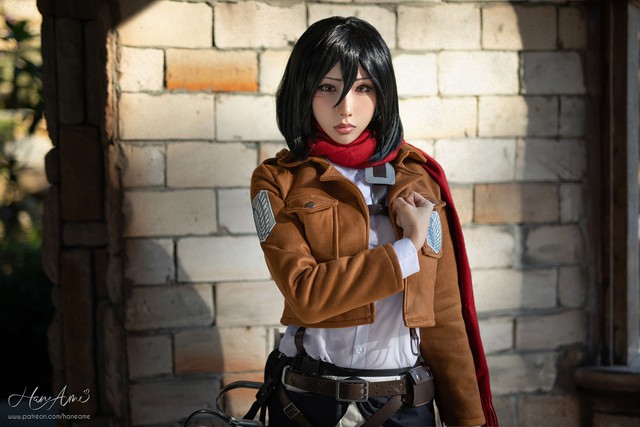 Ngày nghỉ lễ đầu tiên, ngắm nàng Mikasa siêu xinh đẹp của Attack on Titan khoe body gợi cảm nào! - Ảnh 11.