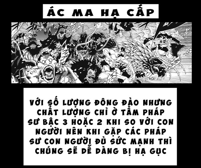 Nhóm ác ma hạ cấp là lực lượng chiến đấu chính của minh giới