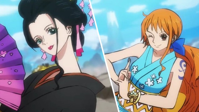 Chọc mù mắt với bộ ảnh các mỹ nữ One Piece bị phá vỡ hình tượng theo phong cách của Boku to Roboco - Ảnh 2.