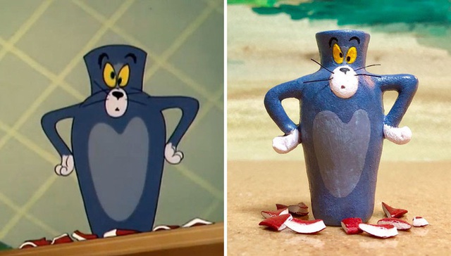 Cười sái quai hàm với BST tượng Tom & Jerry khó đỡ hệt như trong phim hoạt hình - Ảnh 2.