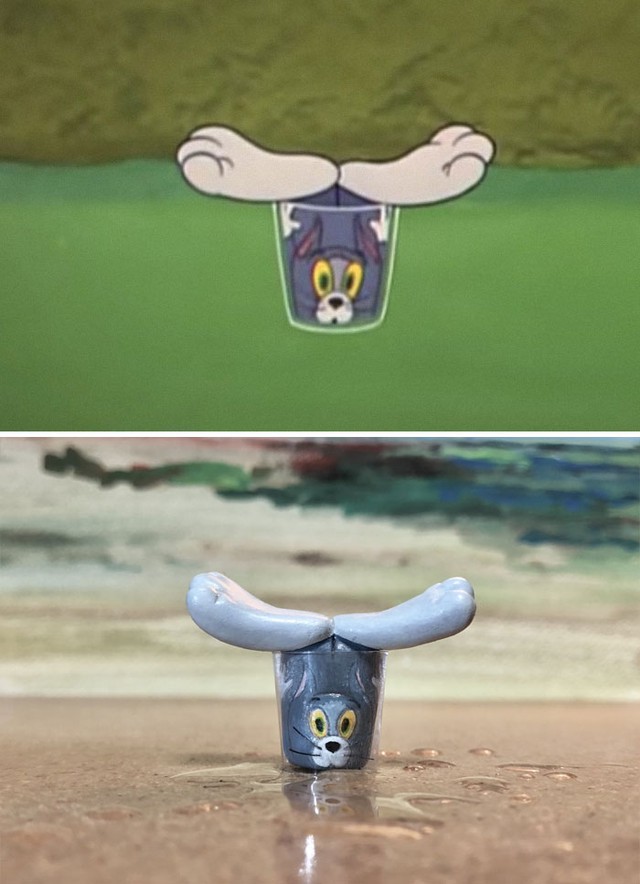 Cười sái quai hàm với BST tượng Tom & Jerry khó đỡ hệt như trong phim hoạt hình - Ảnh 13.